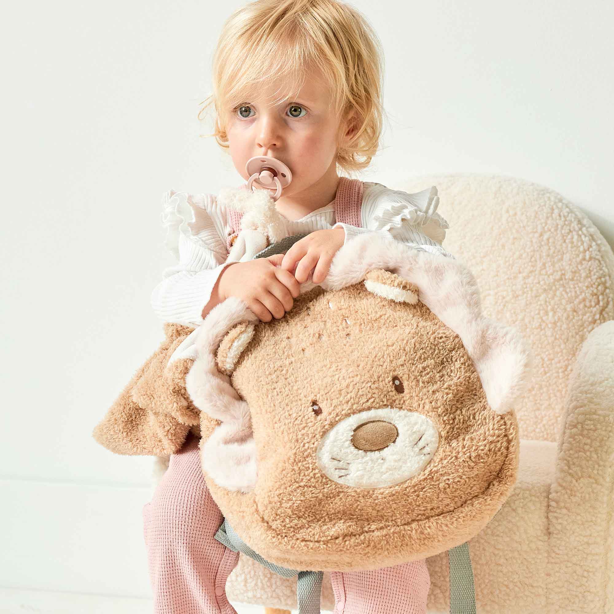 Nattou Teddy - Backpack Lion
