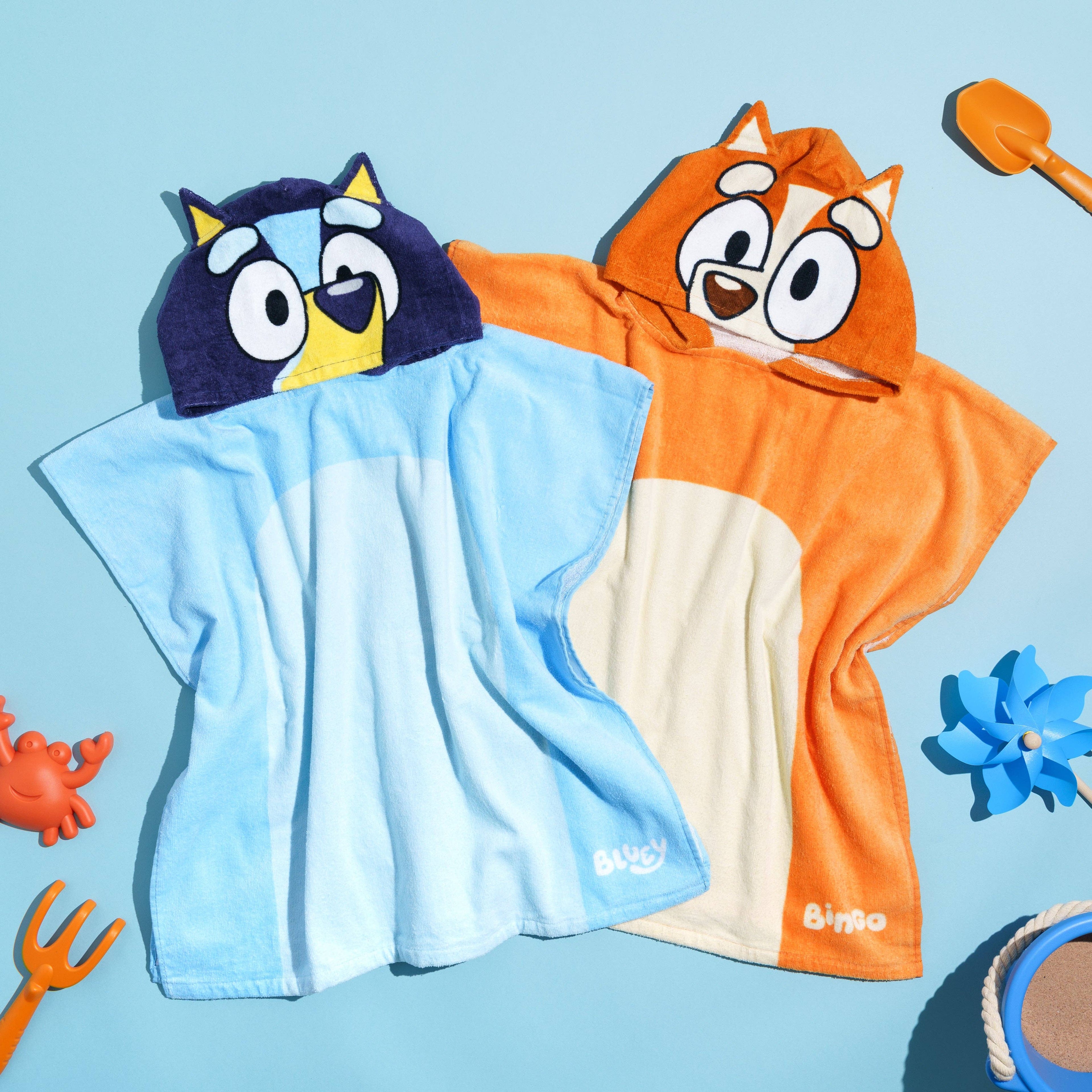 Bingo Kids' Lightweight Poncho Towel