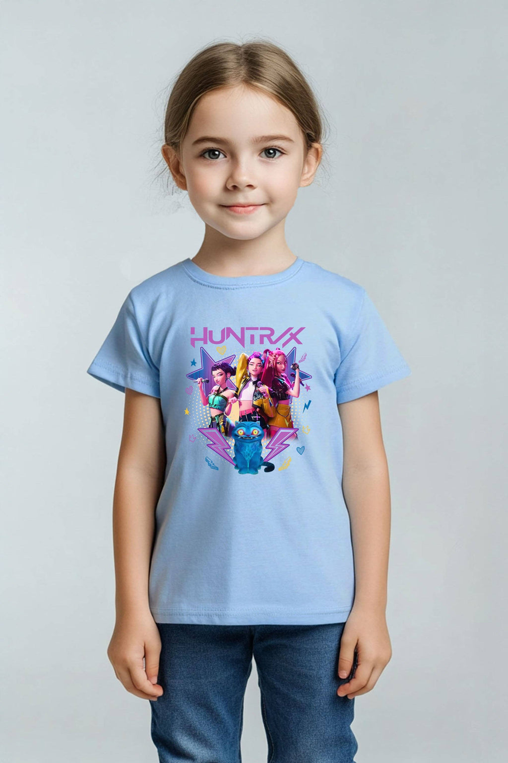 Kids K-Pop Printed T-Shirt