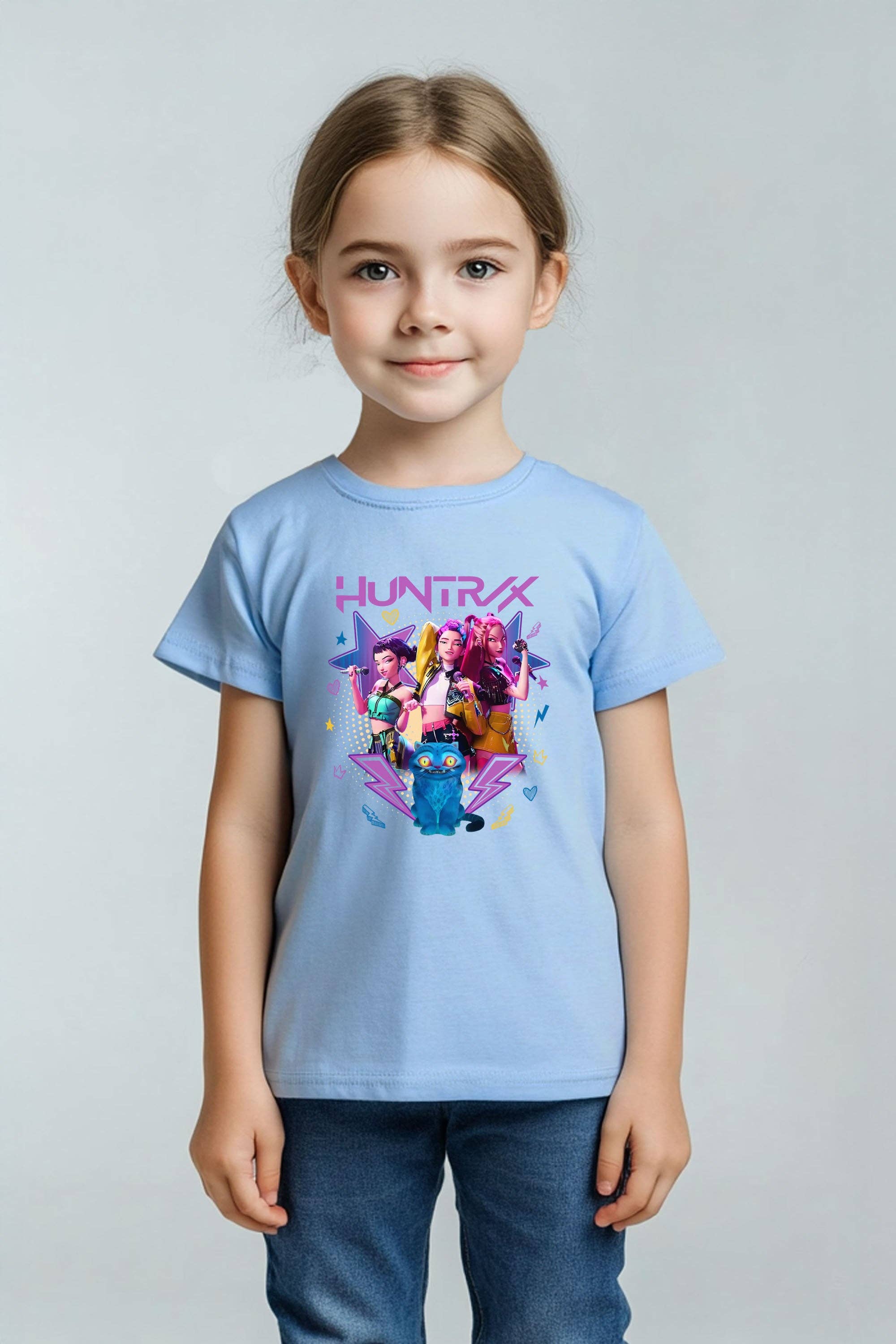 Kids K-Pop Printed T-Shirt