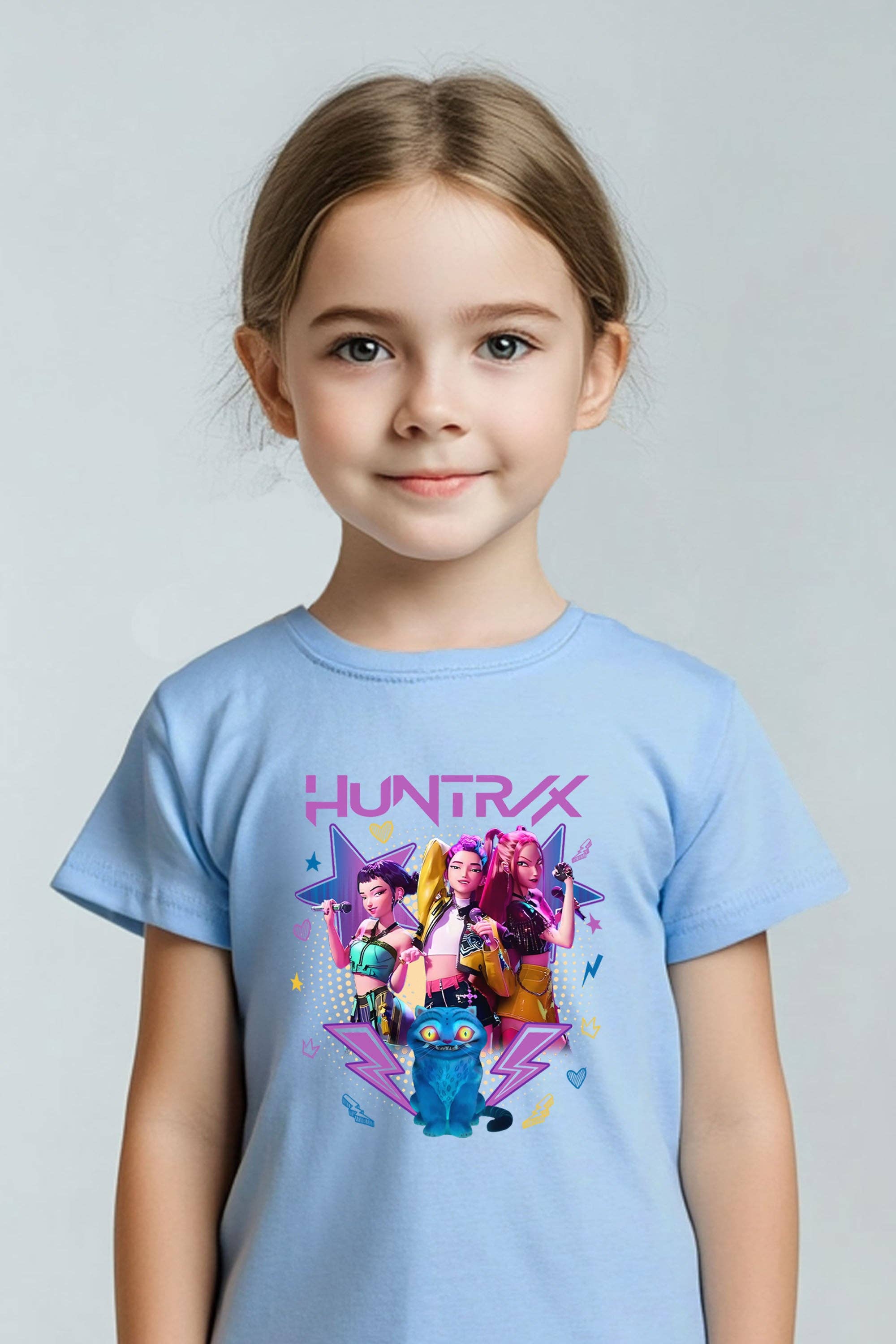 Kids K-Pop Printed T-Shirt
