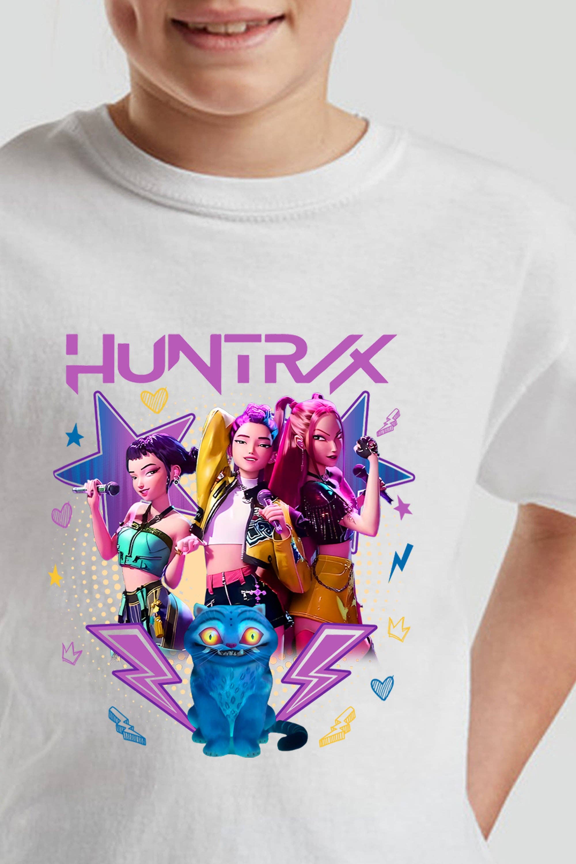 Kids K-Pop Printed T-Shirt