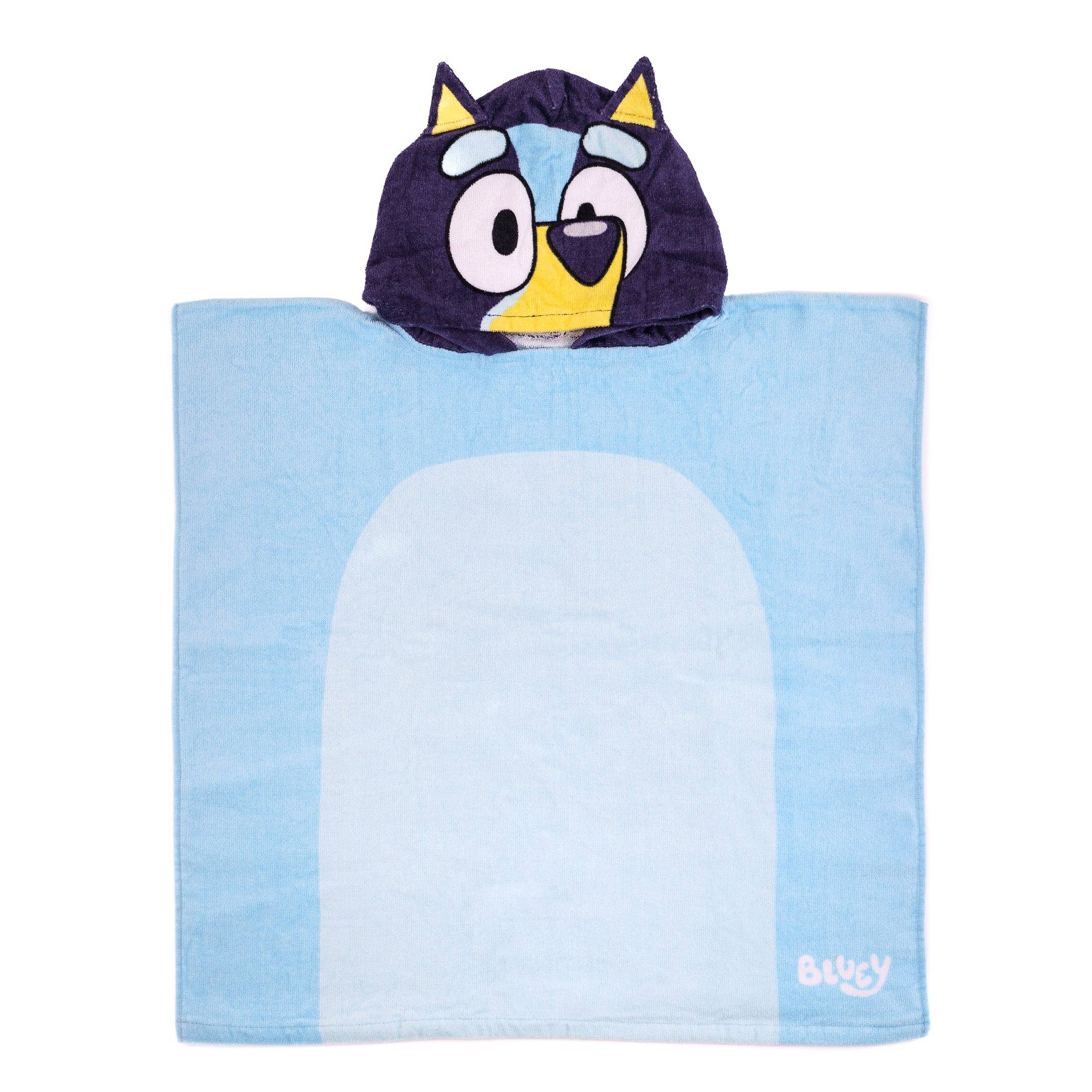 Bluey Kids' Lightweight Poncho Towel