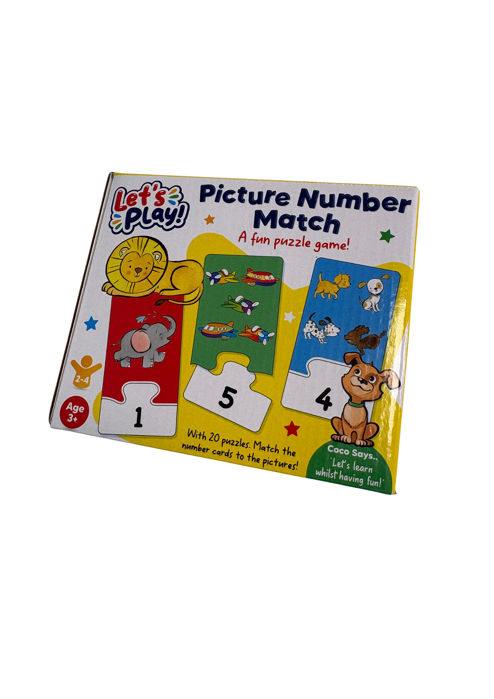 First steps lets play picture number match Puzzle game