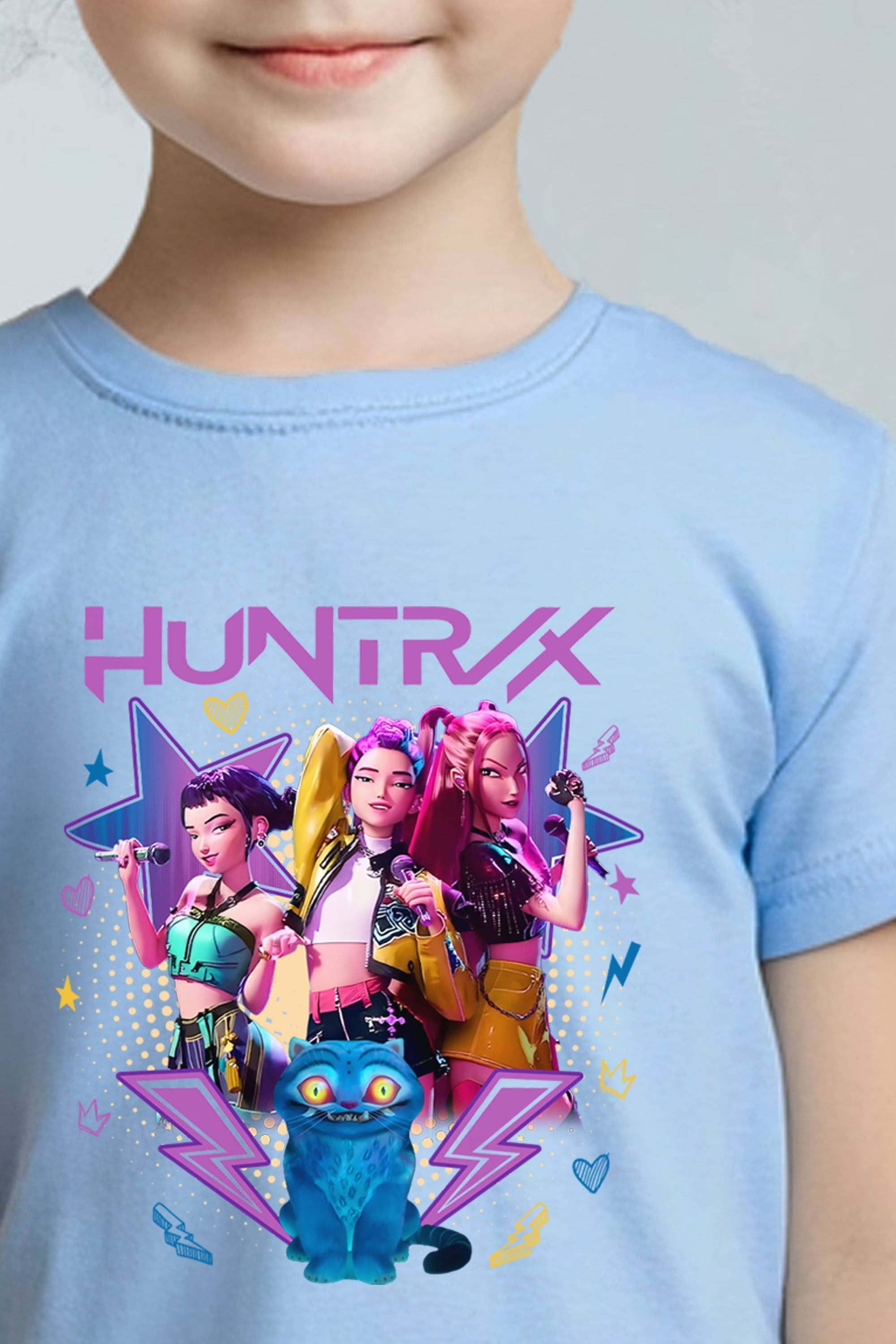 Kids K-Pop Printed T-Shirt
