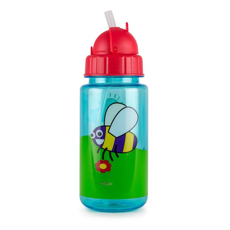 Tum Tum Flip Top Water Bottle - Bugs