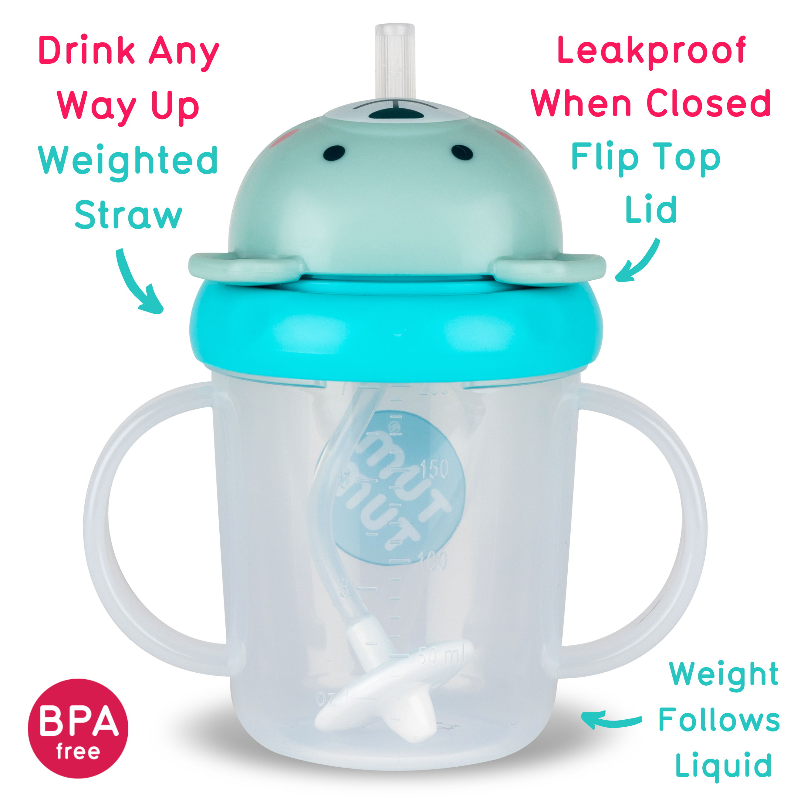 Tum Tum Tippy Up Cup - Boris Bear