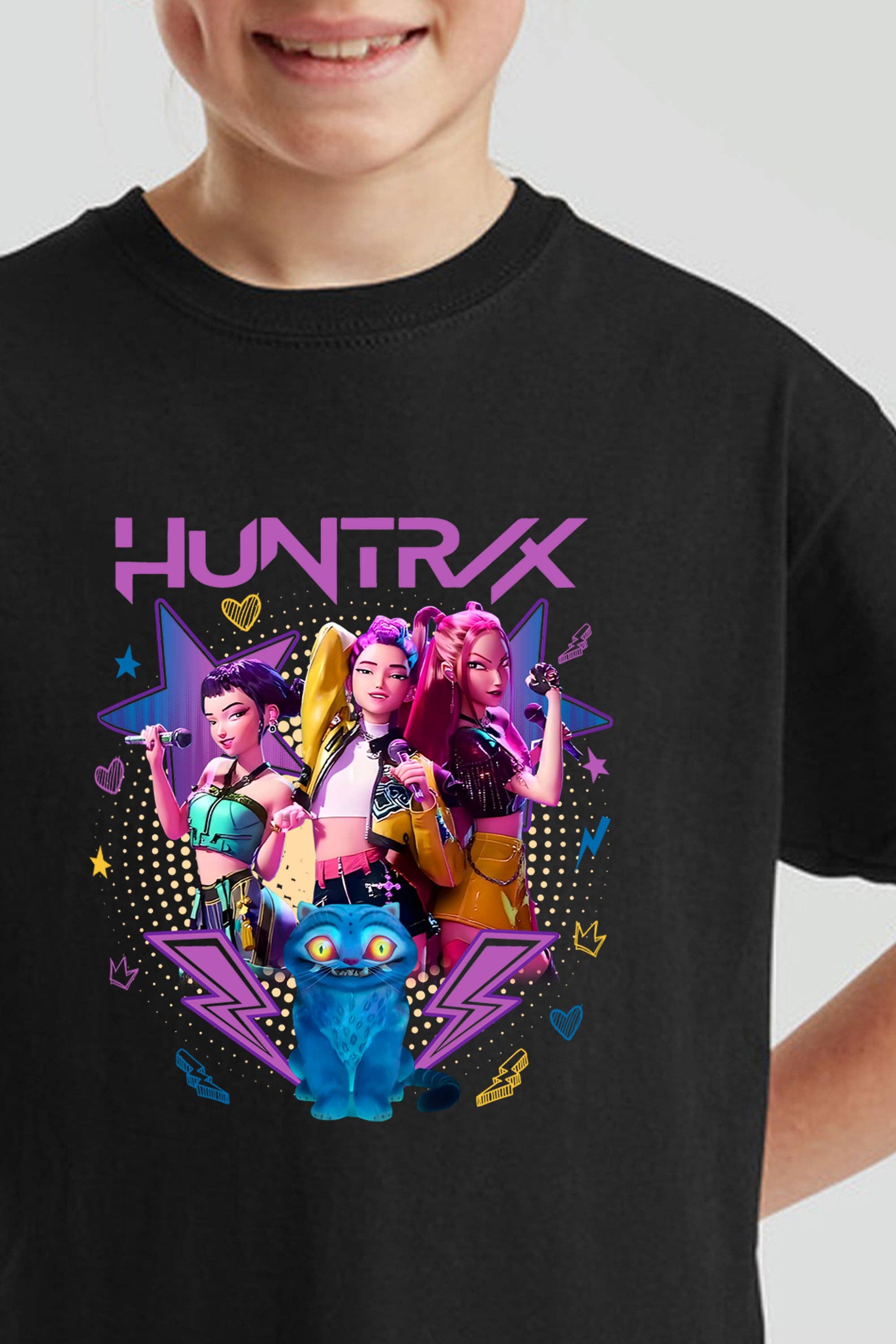 Kids K-Pop Printed T-Shirt