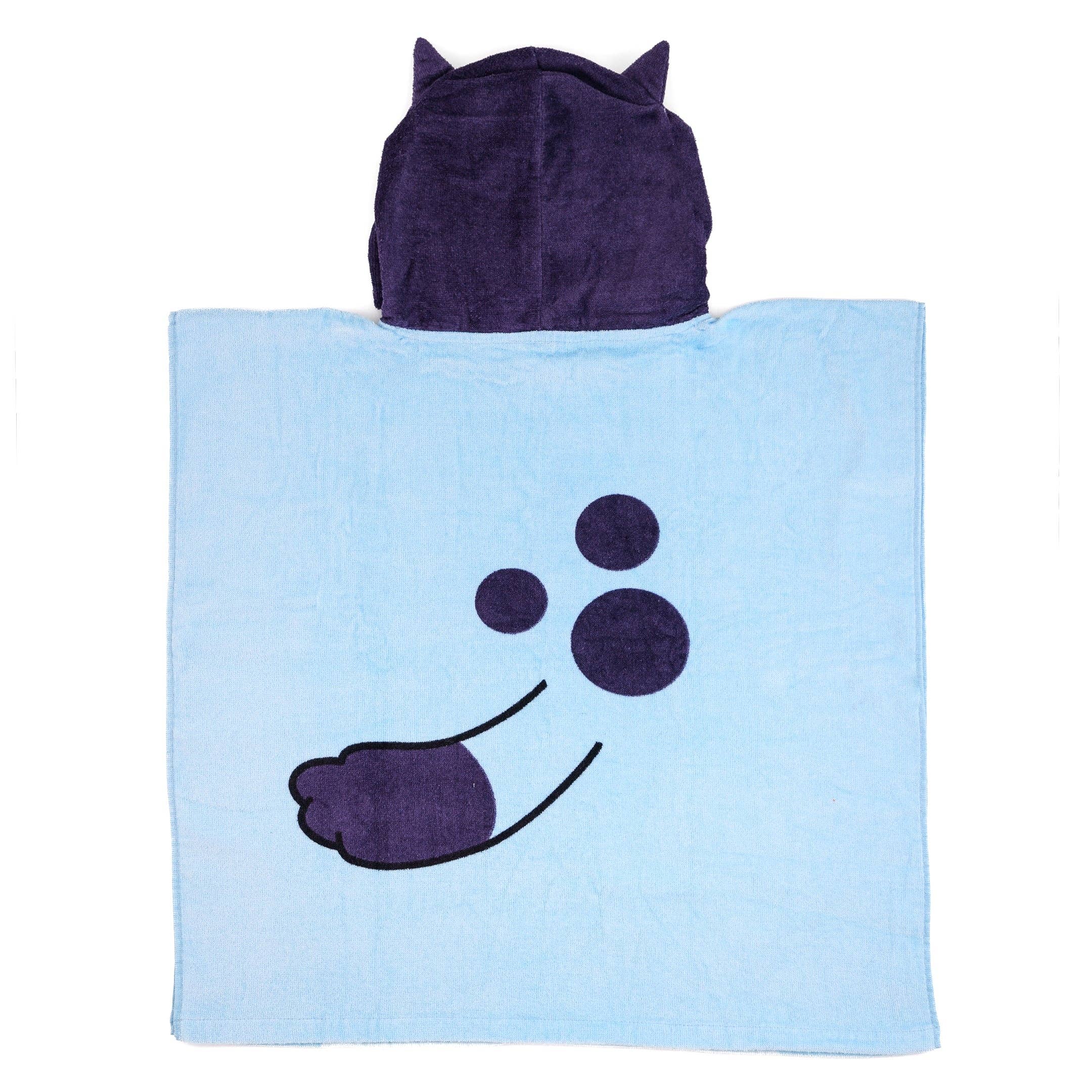 Bluey Kids' Lightweight Poncho Towel
