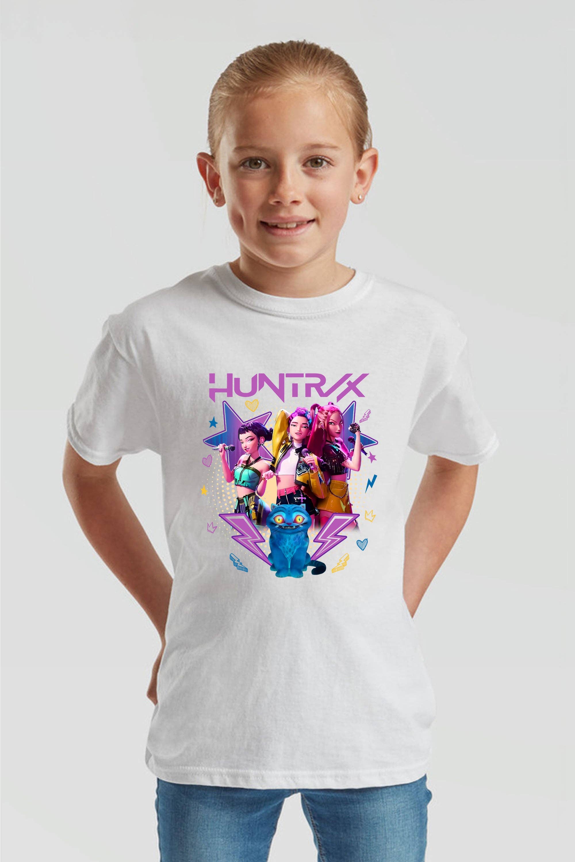 Kids K-Pop Printed T-Shirt