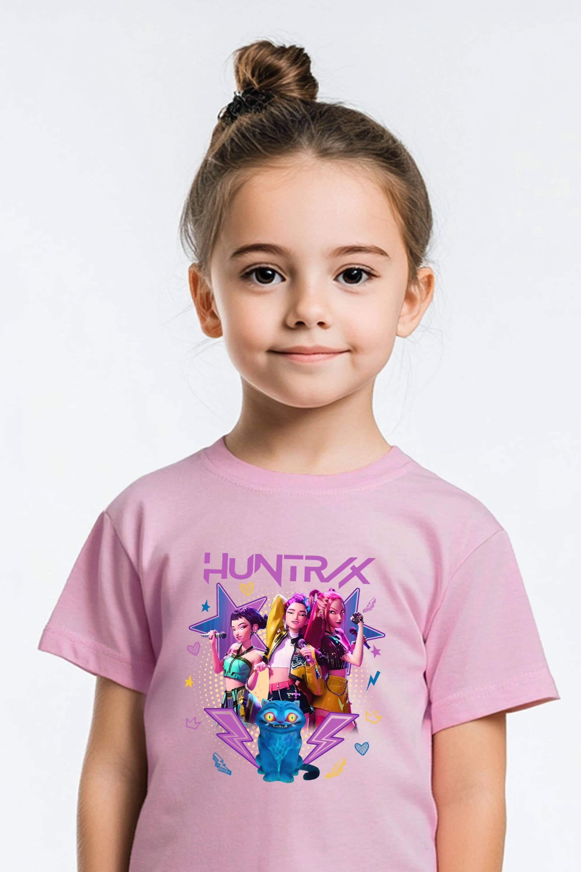 Kids K-Pop Printed T-Shirt